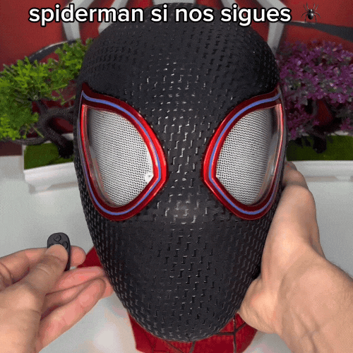 Masque Miles Morales yeux mobiles
