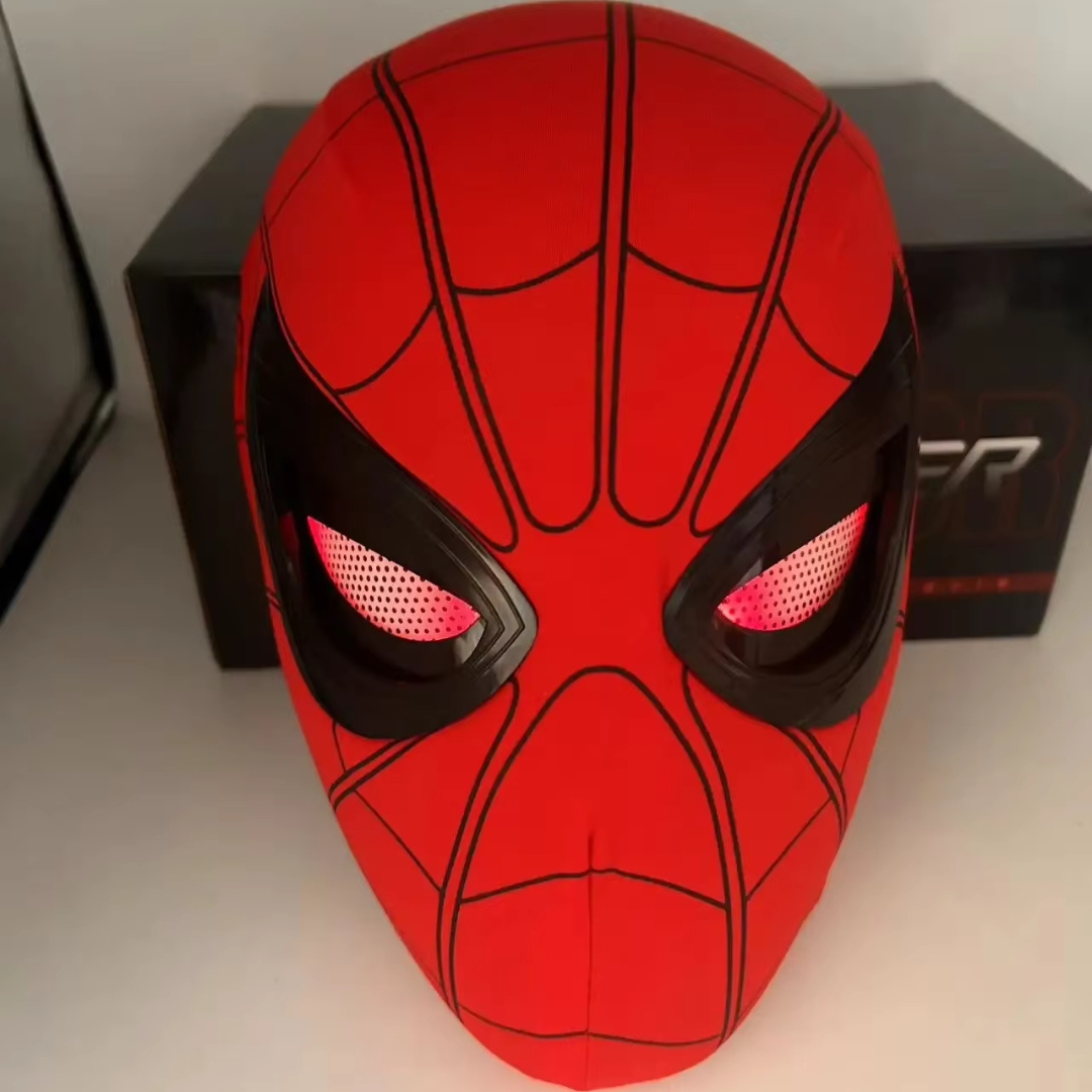 Máscara Spiderman Ojos Movibles