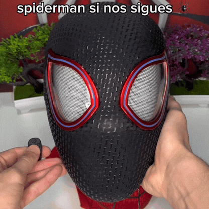 Máscara Miles Morales Ojos Movibles