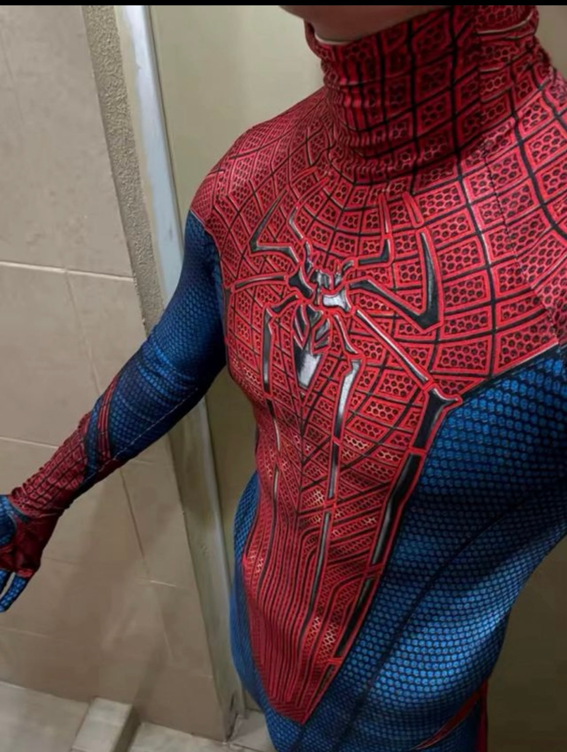 Traje de Spiderman Andrew Garfield