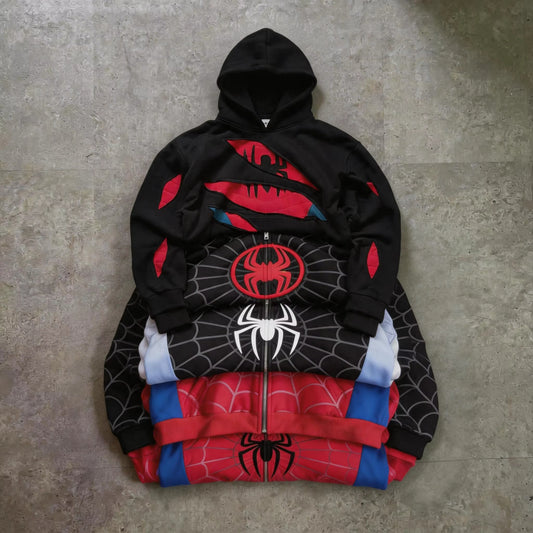 Sudadera con capucha y cremallera de Spider-Man