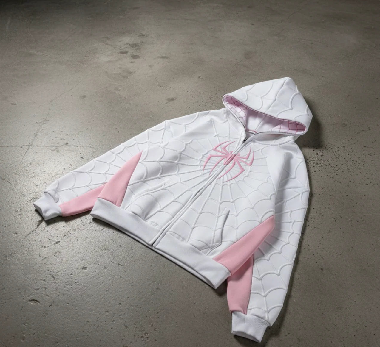 Sudadera con capucha y cremallera de Spider-Man