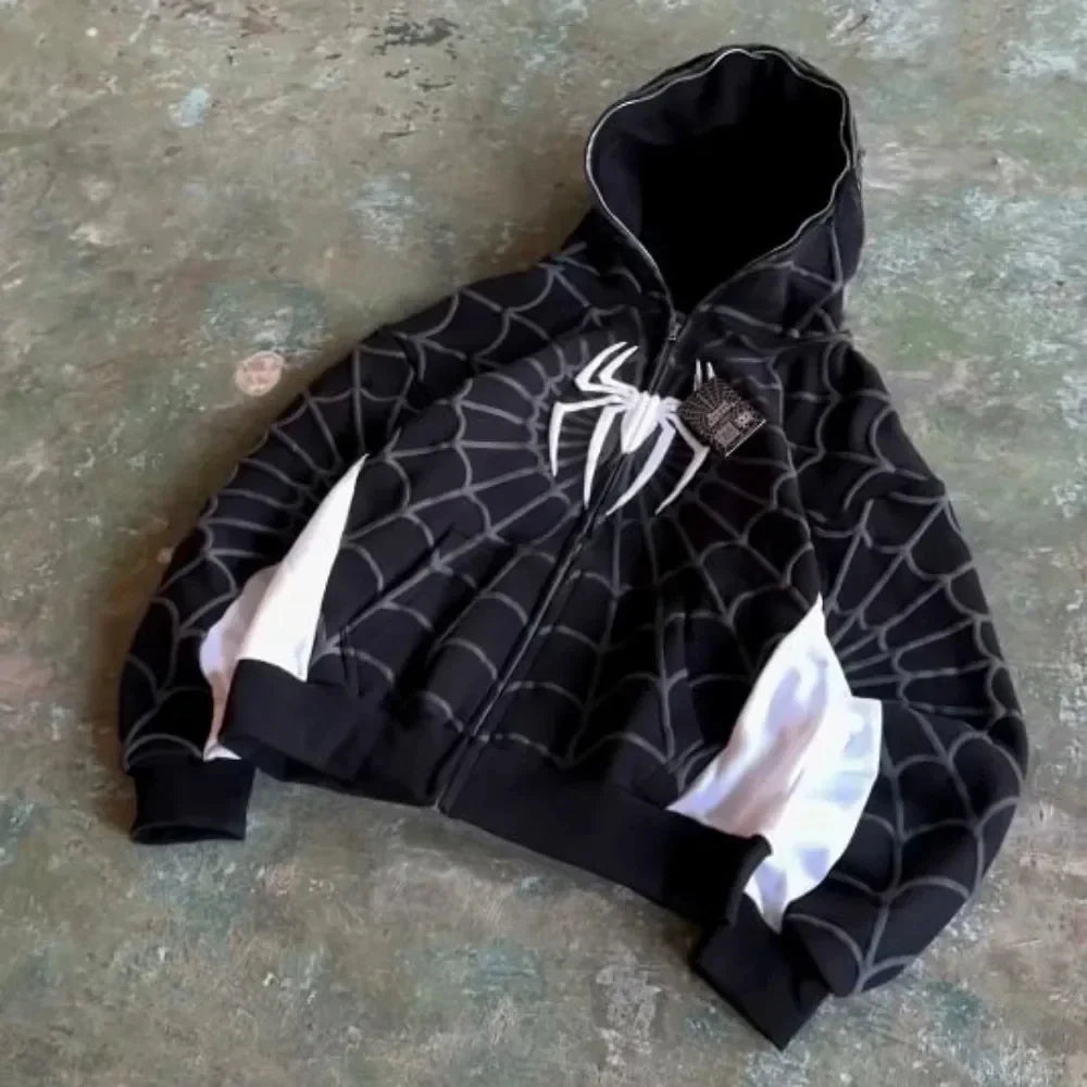 Sudadera con capucha y cremallera de Spider-Man
