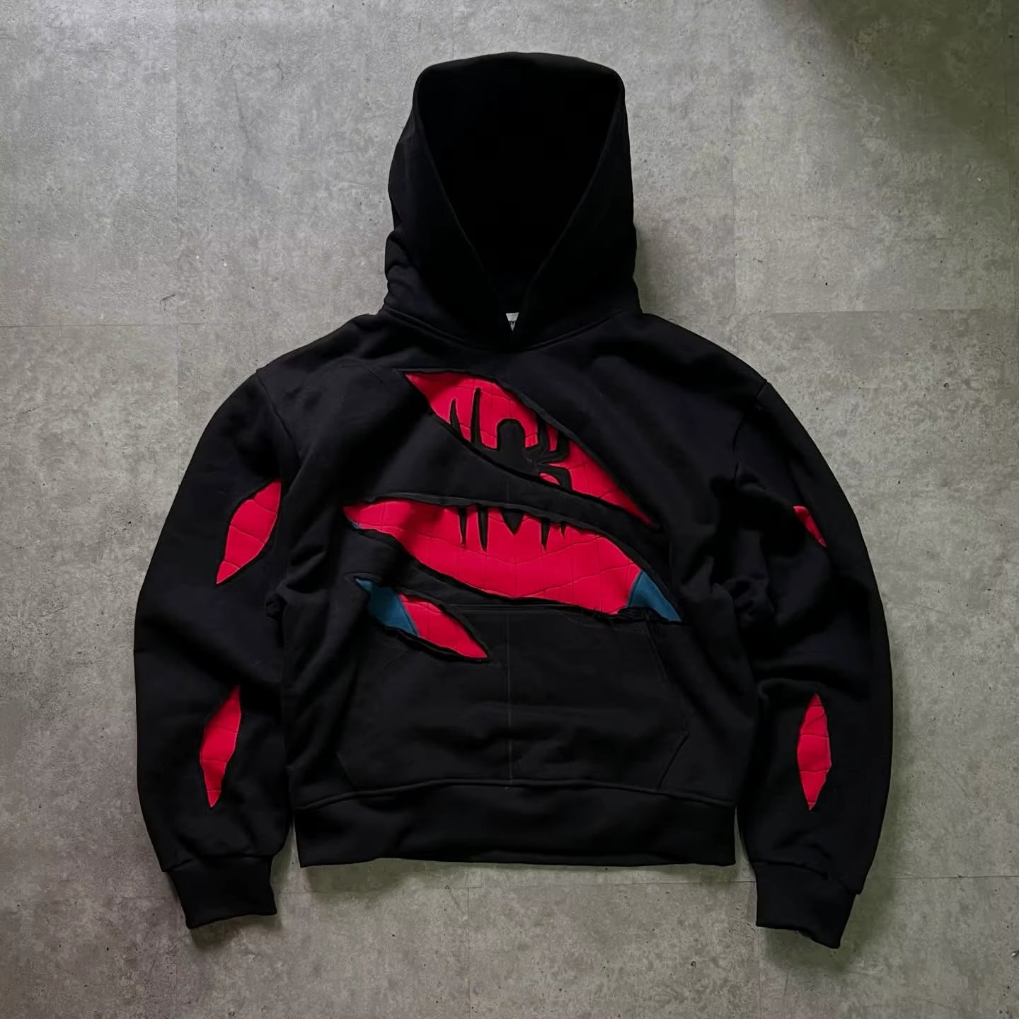 Sudadera con capucha y cremallera de Spider-Man